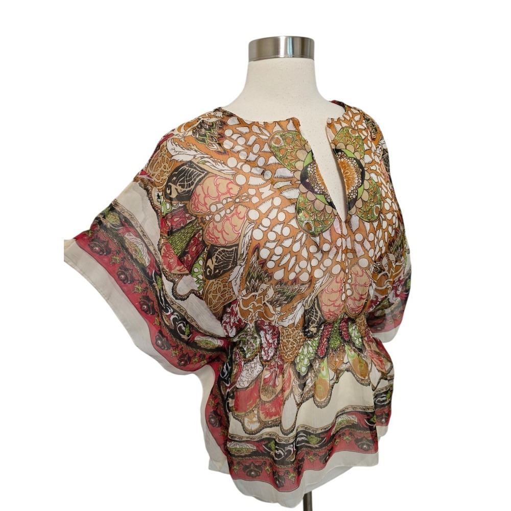 Y2K Vintage Womens Scarf Style Scarf Size Large Flowy Festival‎